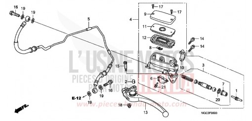 MAITRE-CYLINDRE CB1100AD de 2013